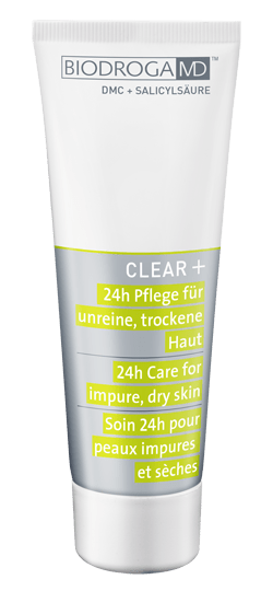 CLEAR+ 24h Pflege unreine, trockene Haut